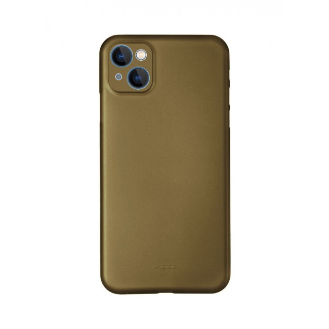 KZDOO Air Skin Case Ultra Slim Back Cover Skin for iphone 13 Frosted Anti Slip Full Coverage Gold