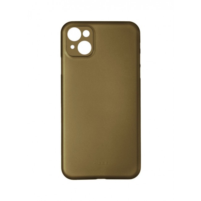 KZDOO Air Skin Case Ultra Slim Back Cover Skin for iphone 13 Frosted Anti Slip Full Coverage Gold