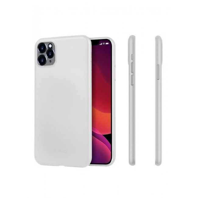 KZDOO Air Skin Case Ultra Slim Back Cover Skin Apple iPhone 11 Pro Frosted Anti Slip Full Coverage Clear