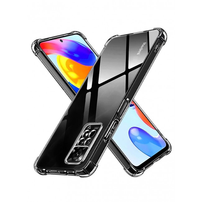 CATANES Xiaomi Redmi Note 11 Pro+ 5G Case Cover Clear Protective TPU Four Corners Cover Transparent Soft Case