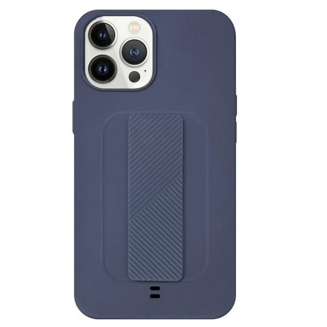 CATANES Wrist Strap Grip case for Apple iPhone 12 Pro Max Blue