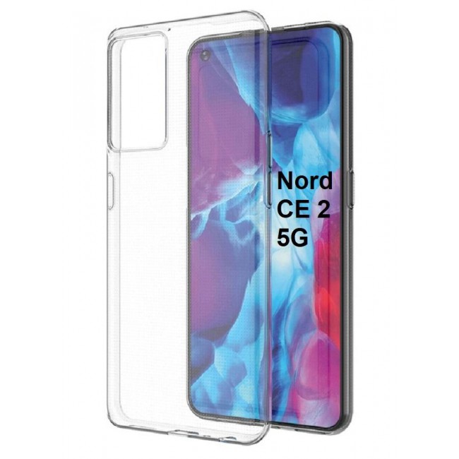CATANES OnePlus Nord CE 2 5G Clear Case Ultra Slim Soft Shockproof Transparent TPU Cover 6.43 inch