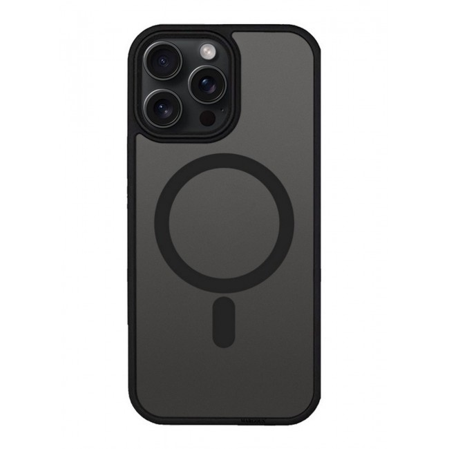 CATANES Magnetic Slim Protective Case for iPhone 15 Pro Max - with Wireless Charging Support - Black