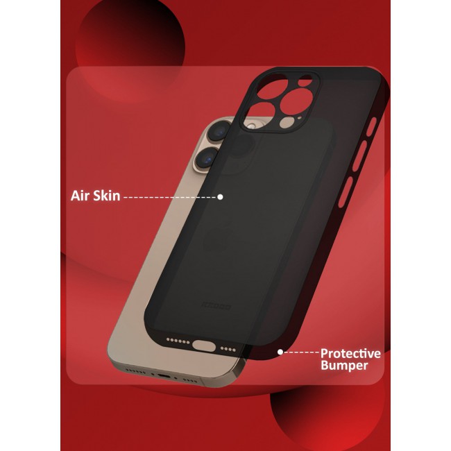 KZDOO ( for iPhone 16 Pro Max ) Case Cover Air Skin Series Back Cover Sturdy Durable Thin Case Drop Protection Cover