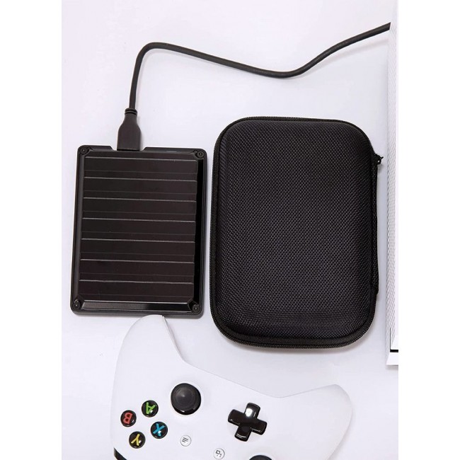CATANES 2.5" Hard Drive Disk Carry Case Shockproof Cover Pouch Bag for 2.5 inch Portable External HDD/ Power Bank/ Small Electronics Accessories