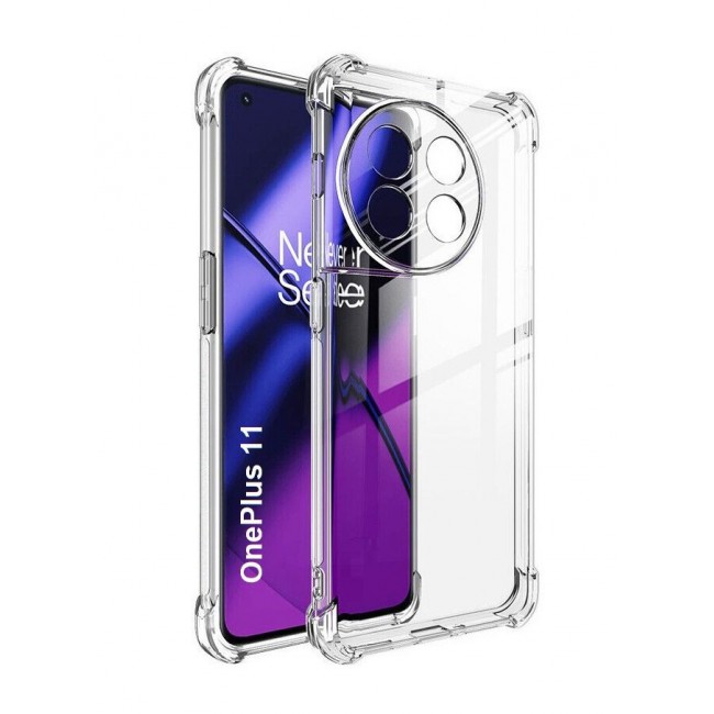 CATANES OnePlus 11 Case Clear Shockproof Back Cover Airbag Bumper Corner Anti-Fall Transparent Soft TPU Case 6.7 inch