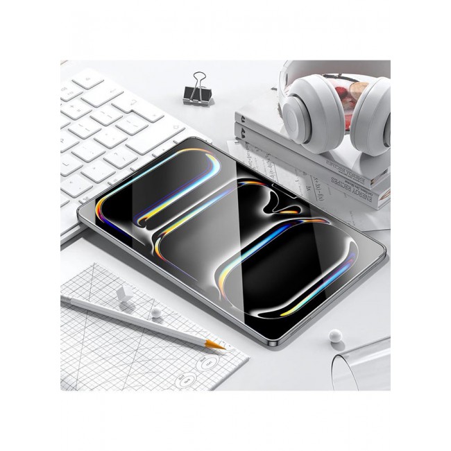 CATANES Screen Protector for iPad Air 13 Inch 2024 - Bubble-Free - Anti-Fingerprint - Shockproof