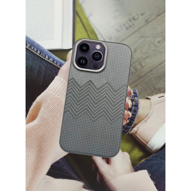 CATANES [for iPhone 14 Pro Max] Case Carbon Fiber Made Slim & Light Shockproof Phone Cover Grade Protection