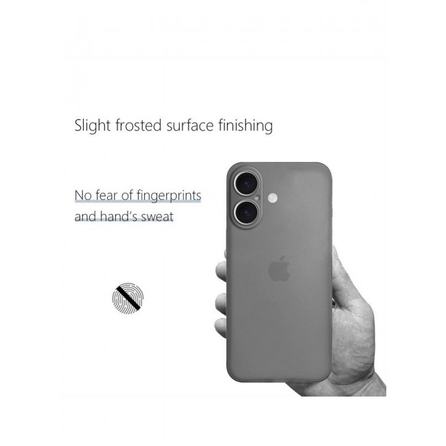 CATANES ( for iPhone 16 ) Case Cover Air Skin Series Back Cover Sturdy Durable Thin Case Drop Protection Cover Clear
