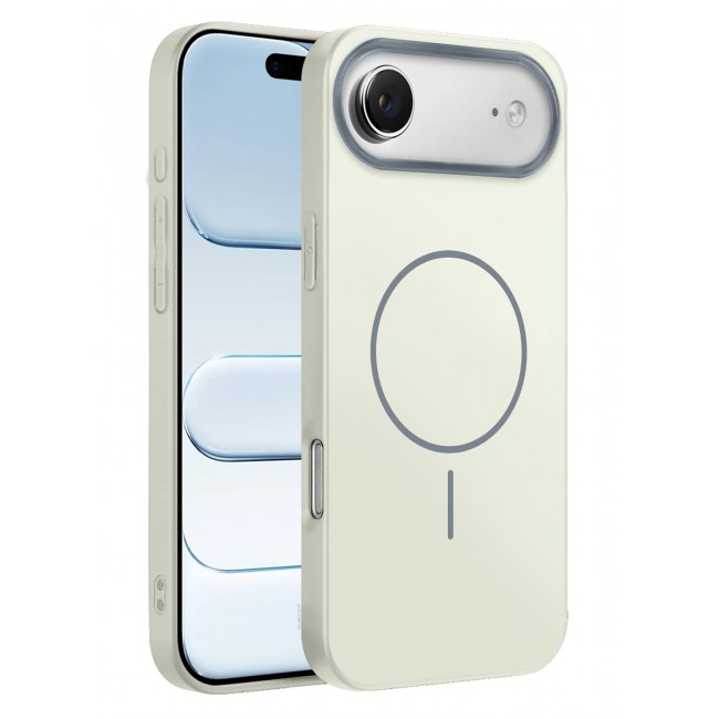 CATANES Hard TPU Case Cover for Apple iPhone 17 Air - Glossy and Slim Fit - Full Coverage - Anti-Fingerprint - Off White