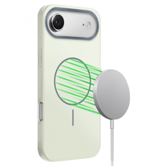 CATANES Hard TPU Case Cover for Apple iPhone 17 Air - Glossy and Slim Fit - Full Coverage - Anti-Fingerprint - Off White