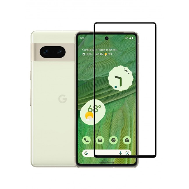 CATANES 2Pack for Google Pixel 7 Screen Protector Tempered Glass 9H Anti-Scratch Shatterproof HD Edge to Edge Full Coverage Film 6.3 inch