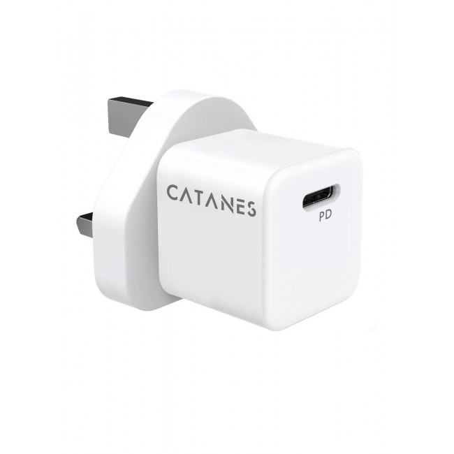 CATANES 25W Fast Adapter Type C 3Pins with 1m Cable Type C for Samsung Galaxy Z fold 6 and Galaxy Z fold 5 / White