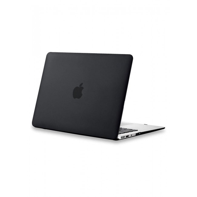 CATANES MacBook Air 13 Inch Case (2010-2017 Release) Models A1466 / A1369 Plastic Hard Shell Case Black