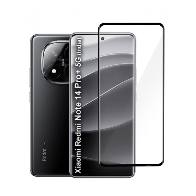CATANES 3D Curved Tempered Glass Screen Protector for Xiaomi Redmi Note 14 Pro+ 5G Edge-to-Edge HD Clarity, Anti-Scratch, Bubble-Free Installation