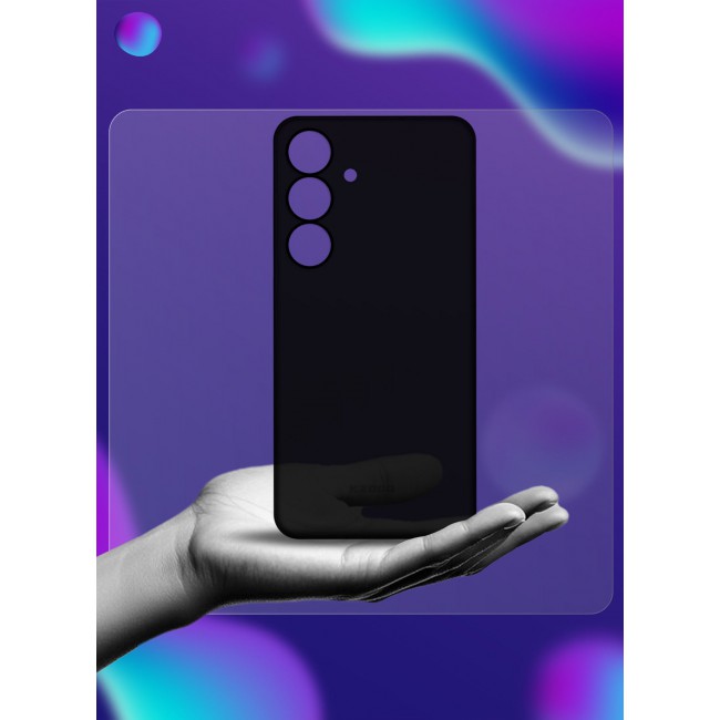 CATANES 2Packs Case for Galaxy S25 Plus Air Skin Case All Around Full Protection Ultra Slim 0.3mm Thickness 4g Feather Weight with 3D Screen Protector - Black