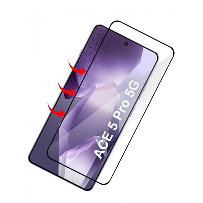 CATANES Screen Protector for Oneplus ACE 5 Pro 5G, Tempered Glass , Full Glue, 9H Hardness, HD Clarity, No Bubble