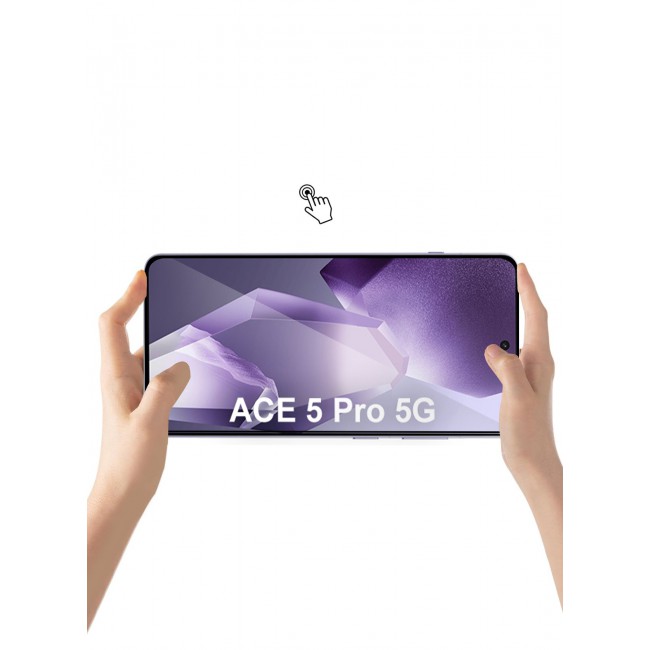 CATANES Screen Protector for Oneplus ACE 5 Pro 5G, Tempered Glass , Full Glue, 9H Hardness, HD Clarity, No Bubble
