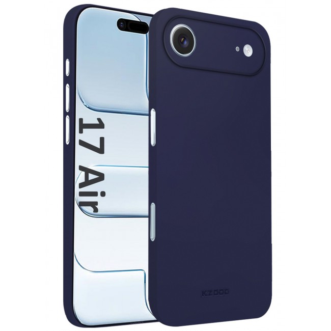KZDOO Air Skin Case Cover for Apple iPhone 17 Air - Sturdy Back Cover - Durable Thin Case - Drop Protection Cover - Deep Blue