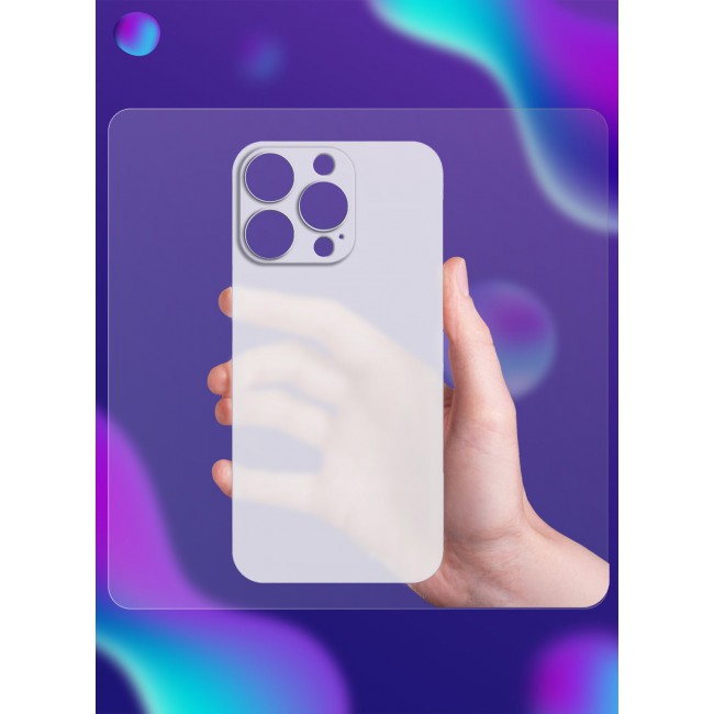 CATANES Thin Case for iPhone 16 Pro Max, Back Cover Sturdy Durable Ultra-Thin Case Drop Protection Cover Clear - White