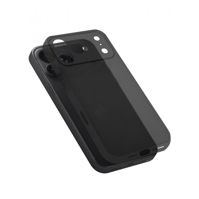 CATANES Air Skin Frosted Matte Case for iPhone 18 Pro Max with Camera Frame Protection - Stylish Ultra Slim Back Cover - Black