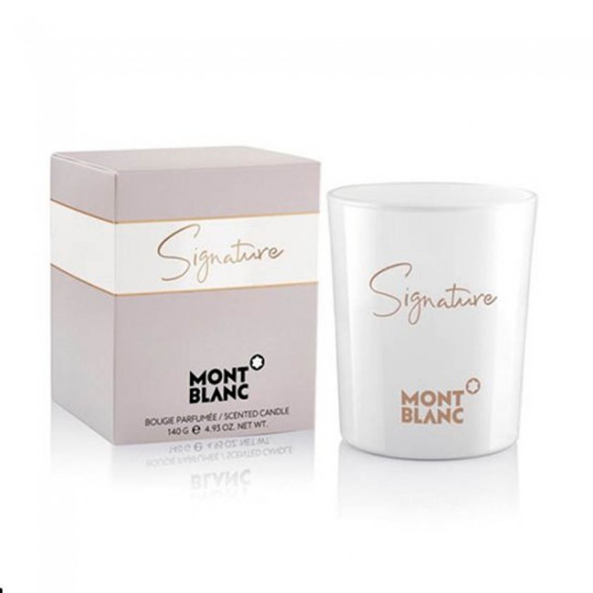 MONT BLANC SIGNATURE SCENTED CANDLE 140G