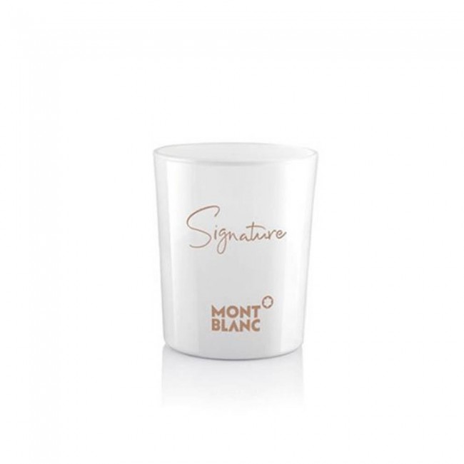 MONT BLANC SIGNATURE SCENTED CANDLE 140G