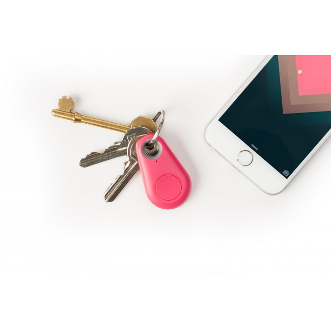 Bluetooth Anti Lost Theft Device Key Finder - Pink
