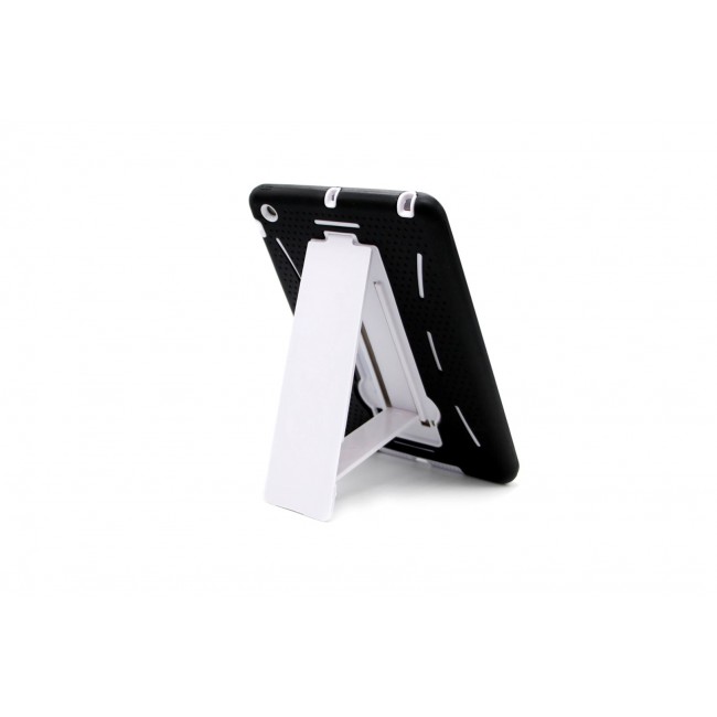 Slim Tough Cover Case with Built-In Stand for Apple iPad Mini in Black