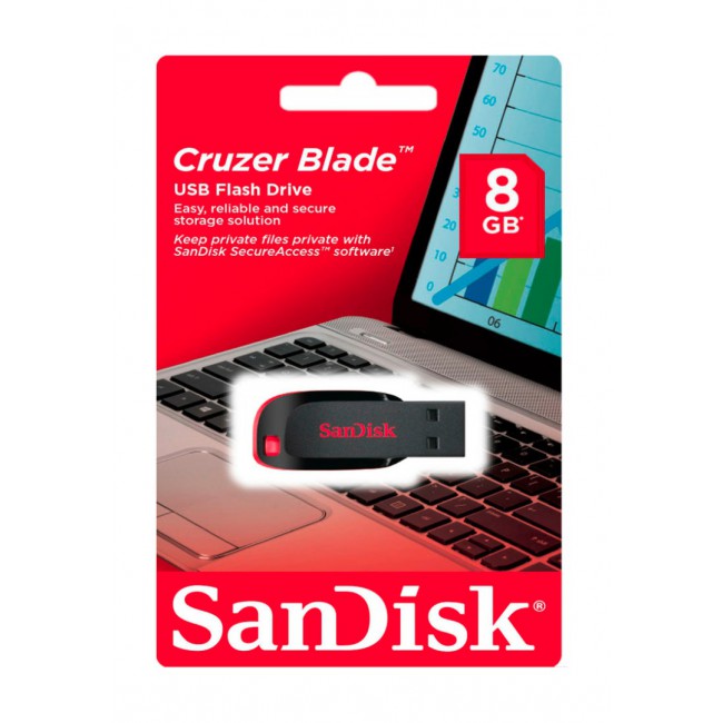 SanDisk Cruzer Blade CZ50 8GB USB Flash Drive