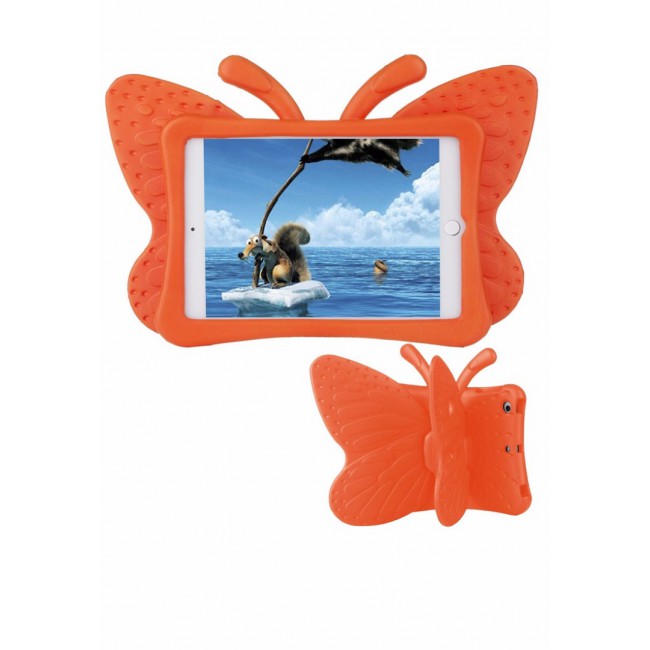 Margoun Butterfly Design Shockproof Case Cover for iPad Mini 1 2 3, Orange