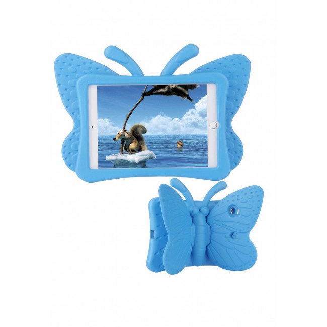 Margoun Butterfly Design Shockproof Case Cover for iPad Mini 1 2 3, Blue