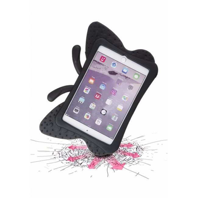 Margoun Butterfly Design Shockproof Case Cover for iPad Pro 9.7, Black