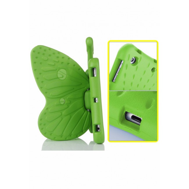Margoun Butterfly Design Shockproof Case Cover for iPad Pro 9.7, Green