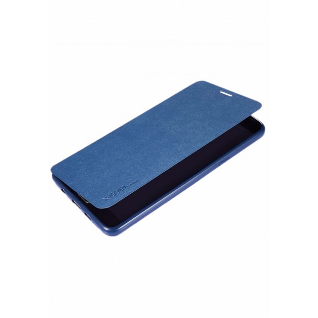 X-Level FIB Color Leather Flip Case Cover for Samsung Galaxy Note 8 - Blue