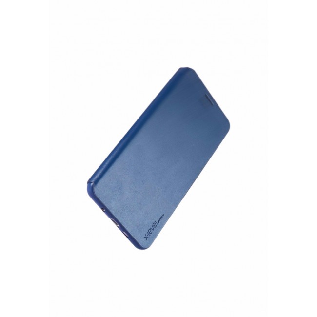 X-Level FIB Color Leather Flip Case Cover for Samsung Galaxy Note 8 - Blue