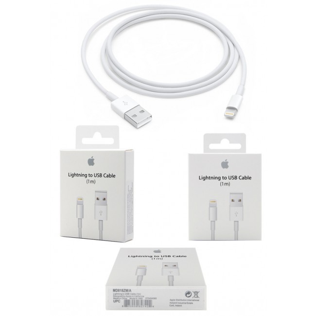 Apple Lightning to USB for iphone 6 Cable 1m in White