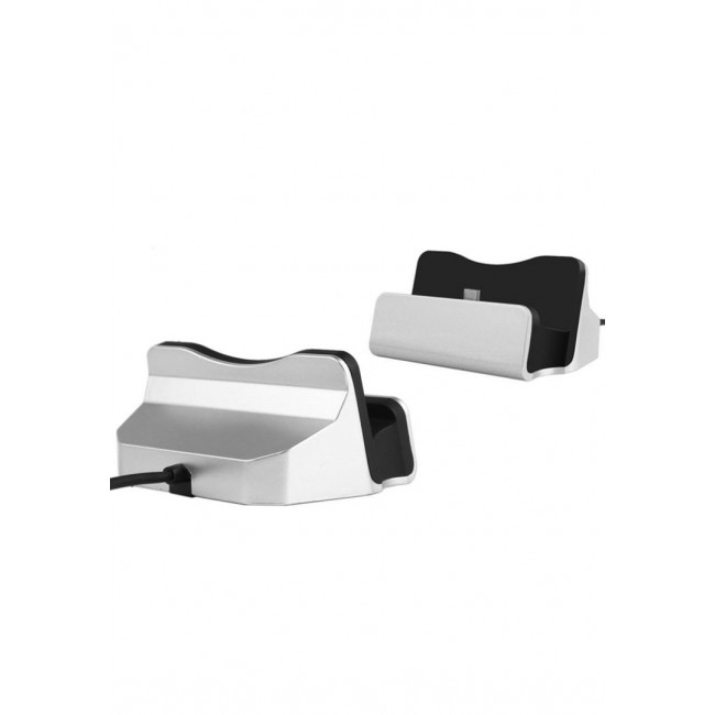 Margoun Type-C Desktop Charger for Smartphones - Silver