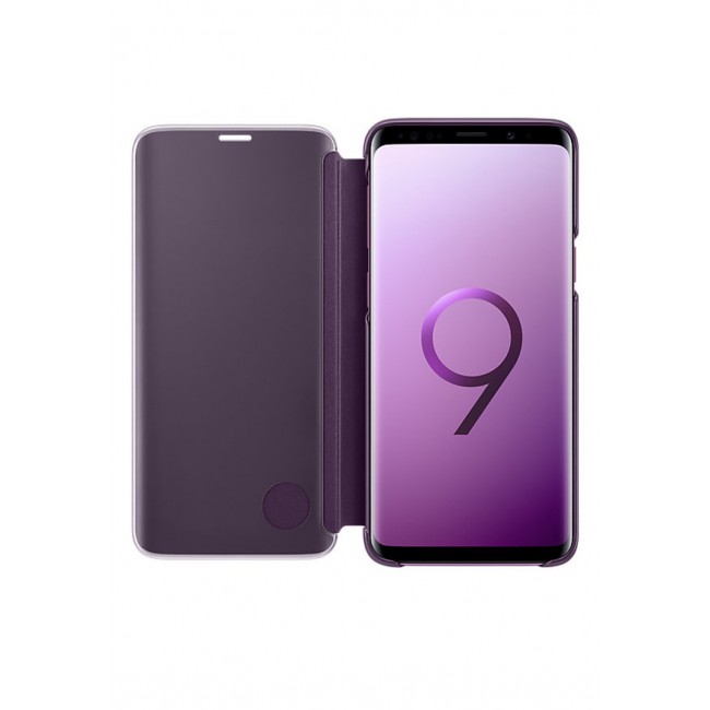 Official Samsung Galaxy S9 Clear View Standing Cover Case - Violet
