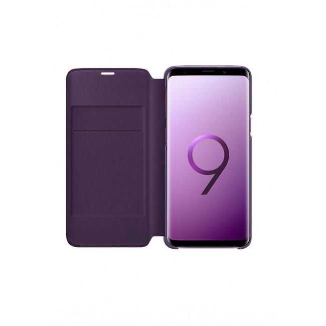 Official Samsung Galaxy S9 Plus LED View Cover Case - Purple