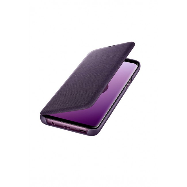 Official Samsung Galaxy S9 Plus LED View Cover Case - Purple