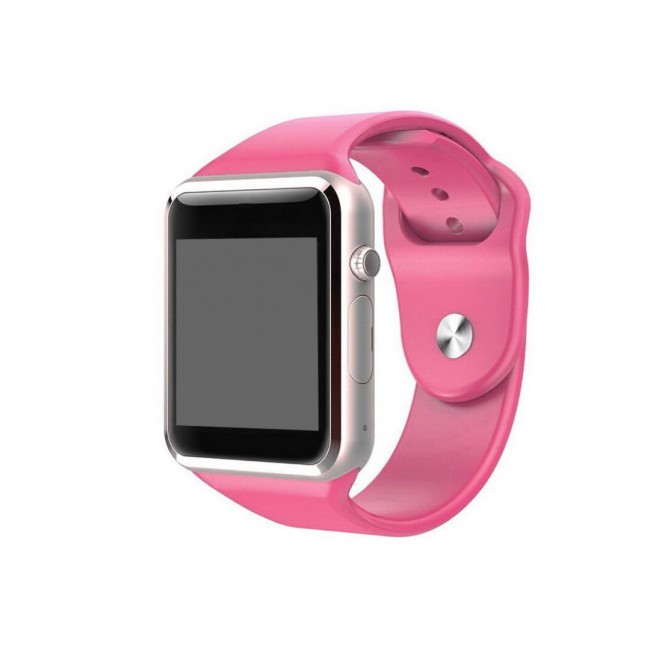Margoun DM-09 Smart Watch Health Tracker with SIM Slot and Camera - Pink