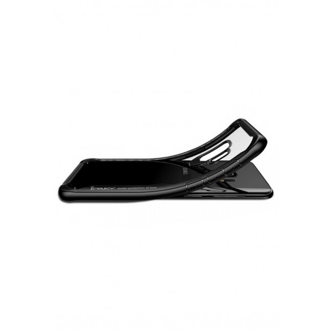 Ipaky 2-in-1 Case for Samsung Galaxy S9 Back Cover - Black