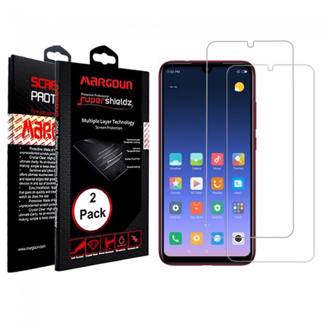 Margoun Tempered Glass Screen Protector for Xiaomi Redmi Note 7 – 2-Pack