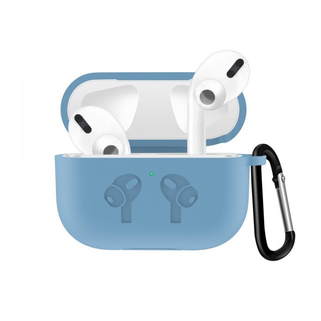 Airpods Pro Silicone Case Cover with Carabiner - Margoun