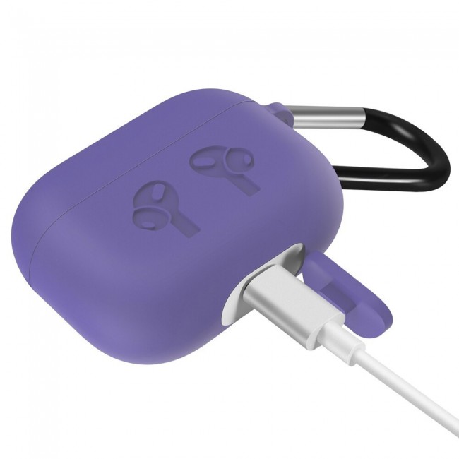 Airpods Pro Silicone Case Cover with Carabiner - Margoun