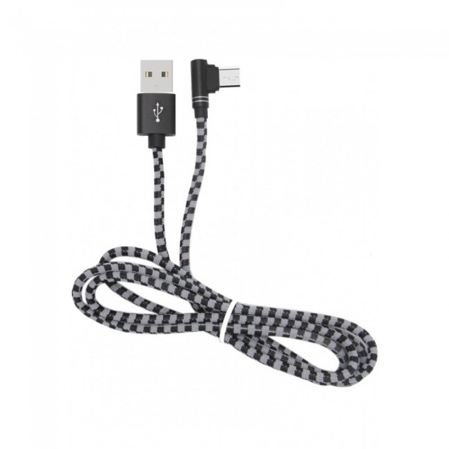 Epenyu EP550 Nylon Braided Charge and Sync Micro USB Cable 1m- Black (NMT)