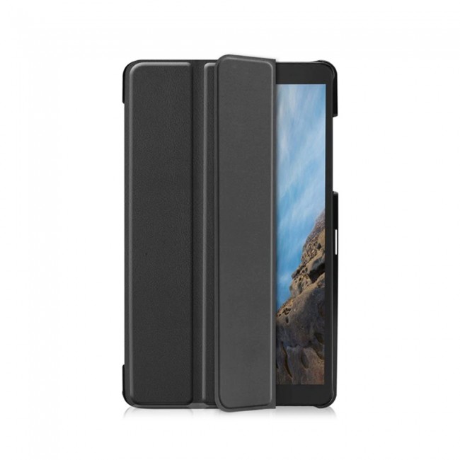 Samsung Galaxy Tab A (2019, 8.0) SM-T290  Flip Leather Case - Black , Beige