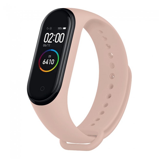 M4 Fitness Tracker Smart Bracelet with Heart Rate Monitor - Black , Grey , Red , Peach