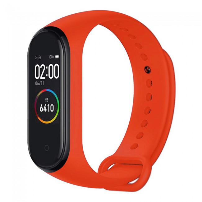 M4 Fitness Tracker Smart Bracelet with Heart Rate Monitor - Black , Grey , Red , Peach
